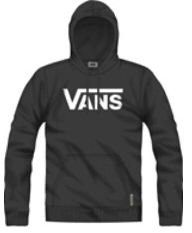 Vans meeste dressipluus VN0A5LOA*BLK, must 195438859860 hind ja info | Meeste spordiriided | kaup24.ee