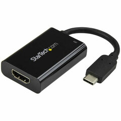 Адаптер USB C—HDMI Startech CDP2HDUCP            Чёрный 4K Ultra HD цена и информация | Адаптеры и USB-hub | kaup24.ee