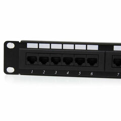 Коммутационная панель 24 порта кат. 6 UTP Startech C6PANEL24 цена и информация | Адаптеры и USB-hub | kaup24.ee
