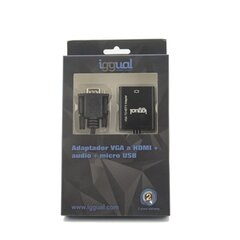 Кабель HDMI iggual IGG317297 цена и информация | Кабели и провода | kaup24.ee