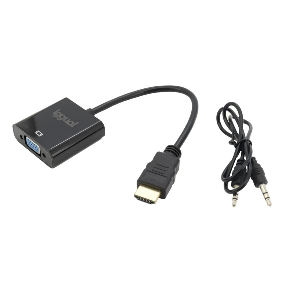 HDMI kabelis Iggual IGG317303, 0.2m hind ja info | USB jagajad, adapterid | kaup24.ee