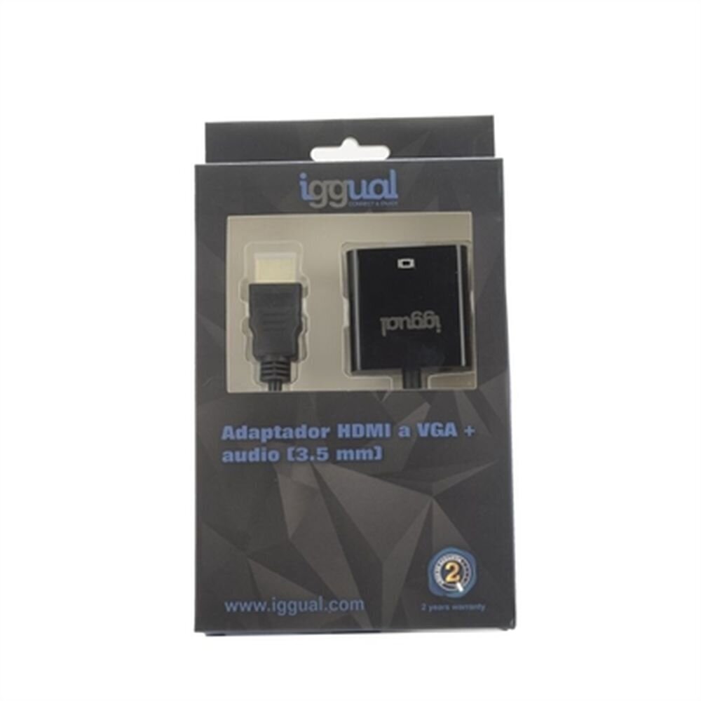 HDMI kabelis Iggual IGG317303, 0.2m hind ja info | USB jagajad, adapterid | kaup24.ee