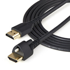 Кабель HDMI Startech HDMM2MLS             Чёрный (2 m) цена и информация | Кабели и провода | kaup24.ee