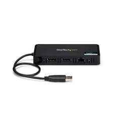 USB-разветвитель Startech USBA2DPGB цена и информация | Адаптеры и USB-hub | kaup24.ee