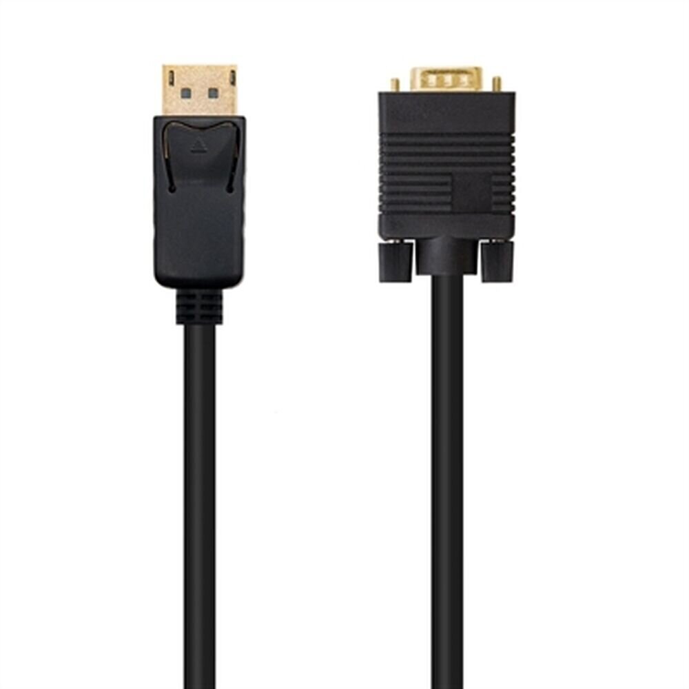 DisplayPort – VGA adapter Nanocable 10.15.4402, 2m hind ja info | Kaablid ja juhtmed | kaup24.ee