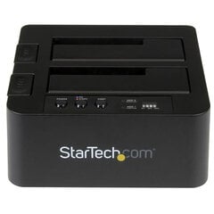 Kõvaketta adapter Startech Sdock2U313R 10 Gbps hind ja info | Lisatarvikud korpustele | kaup24.ee