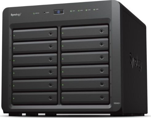 NAS Võrgusalvesti Synology DS2422+ Must hind ja info | Väliste kõvaketaste ümbrised | kaup24.ee