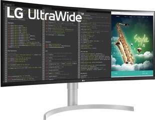 Monitor LG 35WN75C-W Kõver 35" UltraWide Quad HD hind ja info | Monitorid | kaup24.ee
