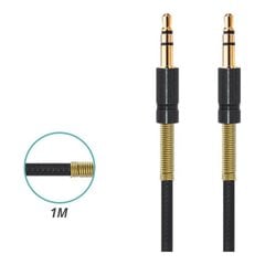 Удлинительный кабель Jack (3,5 мм) Goms 1 m цена и информация | Кабели и провода | kaup24.ee