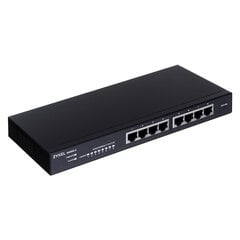 Zyxel GS1915-8 Managed L2 Gigabit Ethernet (10/100/1000) Black hind ja info | Lülitid (Switch) | kaup24.ee