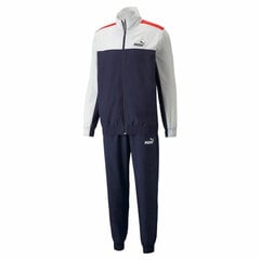 Täiskasvanute spordiülikond Puma Woven Tumesinine S6447552 hind ja info | Meeste spordiriided | kaup24.ee