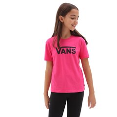 Vans laste T-särk FLYING VN0A53P2*FS4, fuksia/must 194905488336 hind ja info | Tüdrukute särgid | kaup24.ee