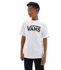 Vans laste T-särk Classic VN000IVF*YB2, valge/must 757969006276 цена и информация | Рубашки для мальчиков | kaup24.ee