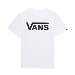 Детская футболка Vans Classic VN000IVF*YB2, белая/черная 757969006276 цена и информация | Рубашки для мальчиков | kaup24.ee