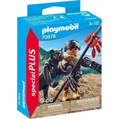 Playmobil 70878 - Special Plus Warrior With Panther hind ja info | Klotsid ja konstruktorid | kaup24.ee