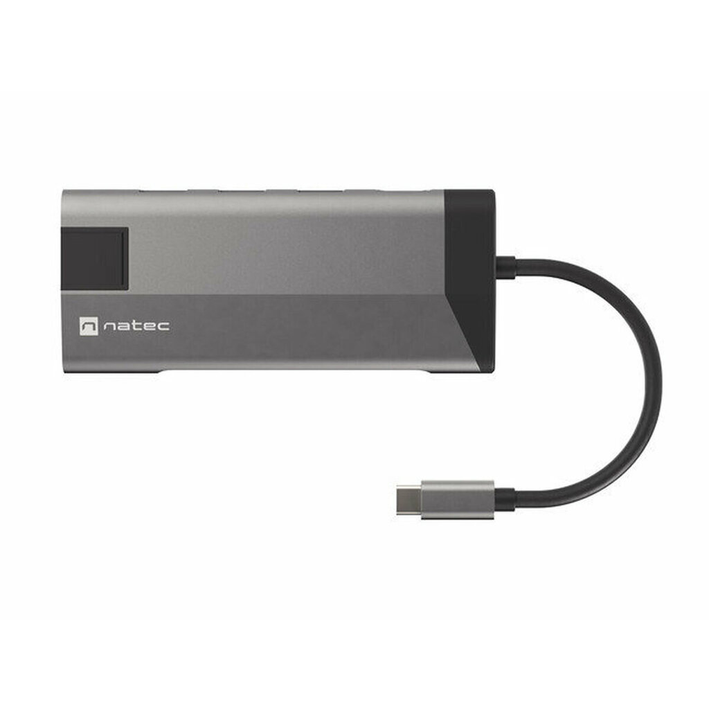 Natec Fowler Plus USB-C->HUB USB 3.0 3x HDMI 4K hind ja info | USB jagajad, adapterid | kaup24.ee