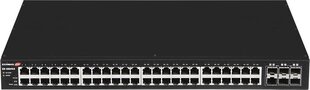 Сетевой коммутатор Edimax GS-5654LX Gigabit Ethernet (10/100/1000) Черный цена и информация | Коммутаторы (Switch) | kaup24.ee