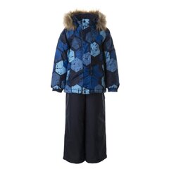 Комплект для мальчиков Huppa, 300/160г Winter 41480030*22335, тёмно-синий/синий цвет, 4741632117822 цена и информация | Куртки для мальчиков | kaup24.ee