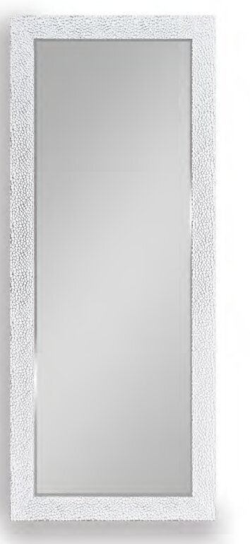 Peegel Amy 70 x 170 cm, valge/kroom hind ja info | Peeglid | kaup24.ee