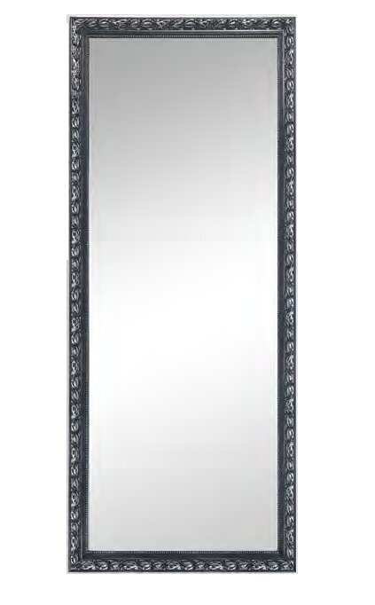 Peegel Sonja 70 x 170 cm, must/hõbe hind ja info | Peeglid | kaup24.ee