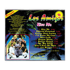 CD LOS AMIGOS - "KISS ME" цена и информация | Виниловые пластинки, CD, DVD | kaup24.ee