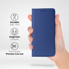Магнитный откидной футляр с держателем для карт и подставкой Moozy для Samsung Galaxy A13, темно-синий  цена и информация | Чехлы для телефонов | kaup24.ee