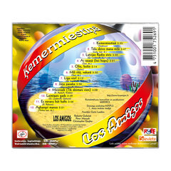 CD Los Amigos - "Ķemermiestina" hind ja info | Vinüülplaadid, CD, DVD | kaup24.ee