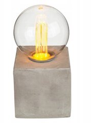 Декоративная светодиодная лампа в стиле ретро с каменным основанием цена и информация | Настольная лампа | kaup24.ee