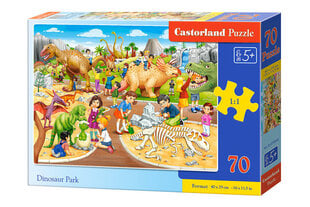 Castorland Dinosaurus Park Puzzle, 70 tükki hind ja info | Pusled | kaup24.ee