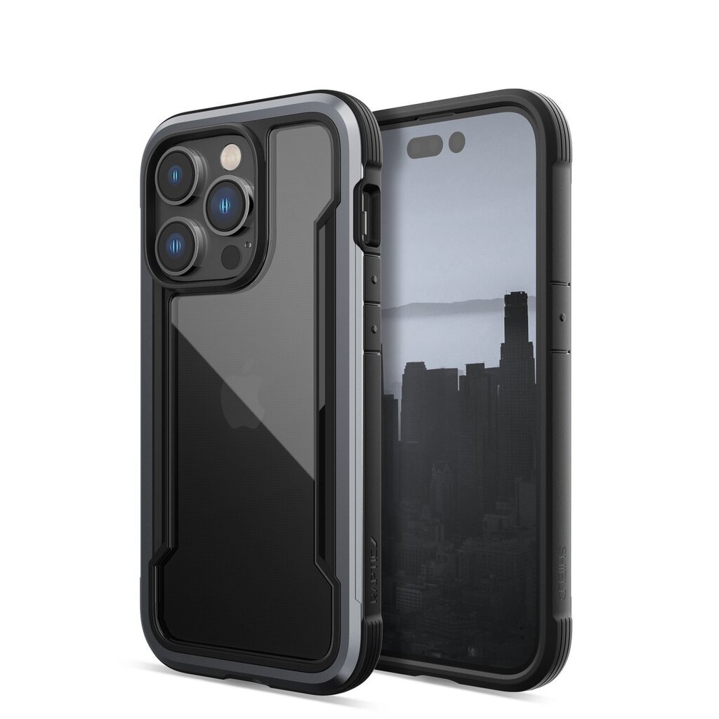 Ümbrik Raptic X-Doria Shield Case iPhone 14 Pro must hind ja info | Telefoni kaaned, ümbrised | kaup24.ee