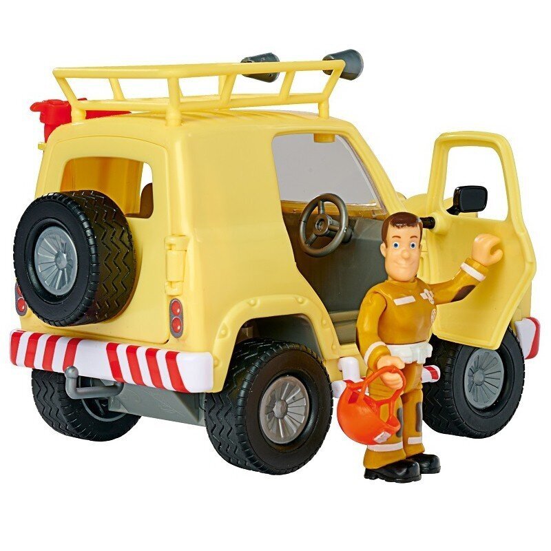 Tuletõrjuja Sam Jeep Rescue Action Figuur Sam hind ja info | Poiste mänguasjad | kaup24.ee