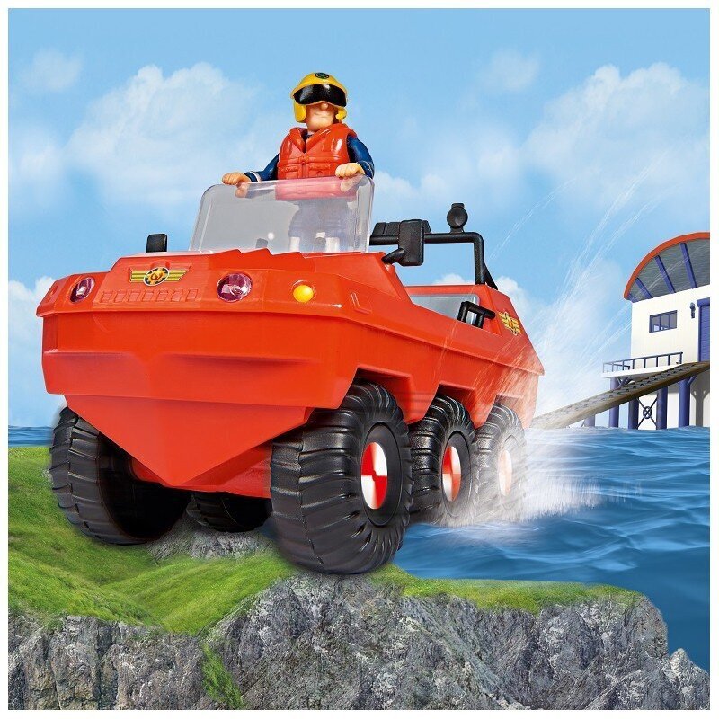 Tuletõrjuja Sam Hüdrussõiduk Sami figuuriga hind ja info | Poiste mänguasjad | kaup24.ee