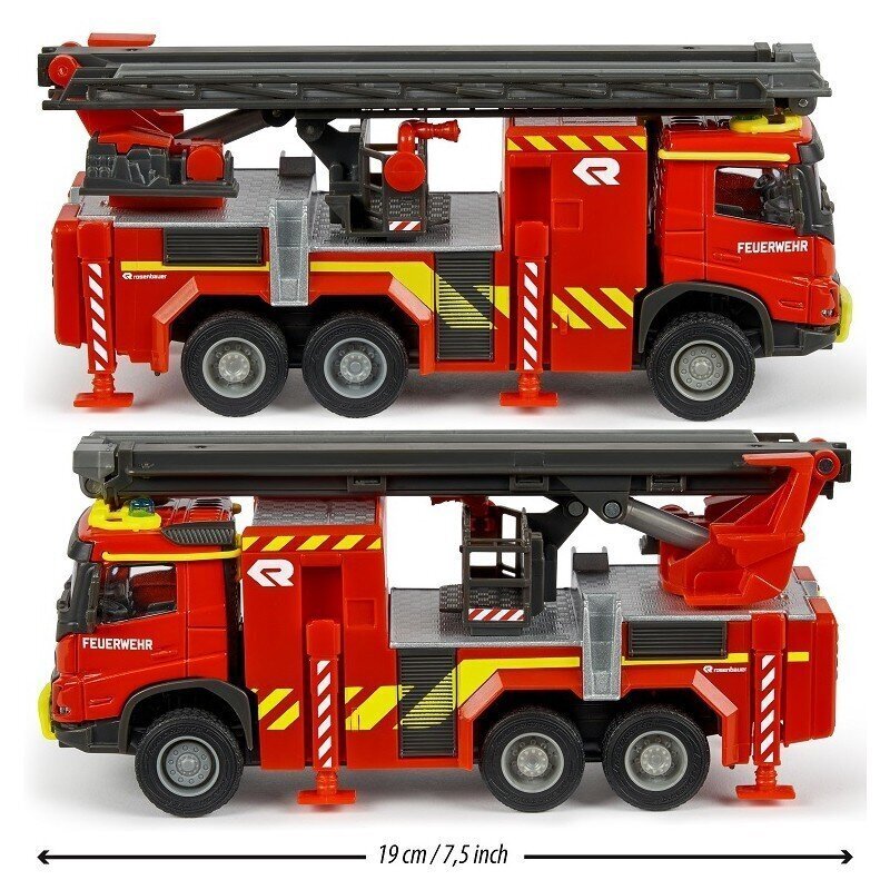 Volvo tuletõrjeosakond 19cm hind ja info | Poiste mänguasjad | kaup24.ee