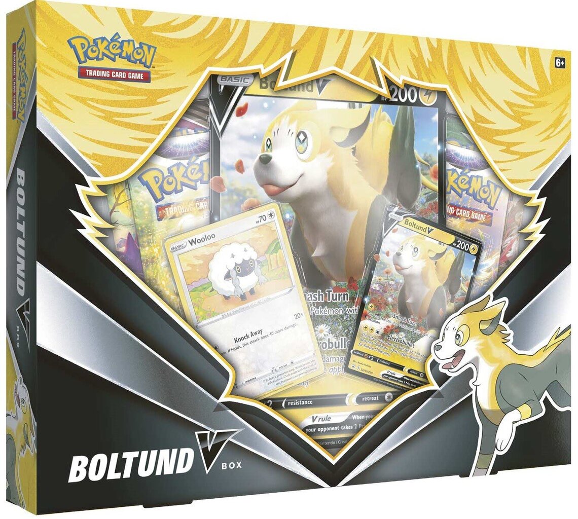 Pokemon TCG – Boltund V Box hind ja info | Lauamängud ja mõistatused | kaup24.ee