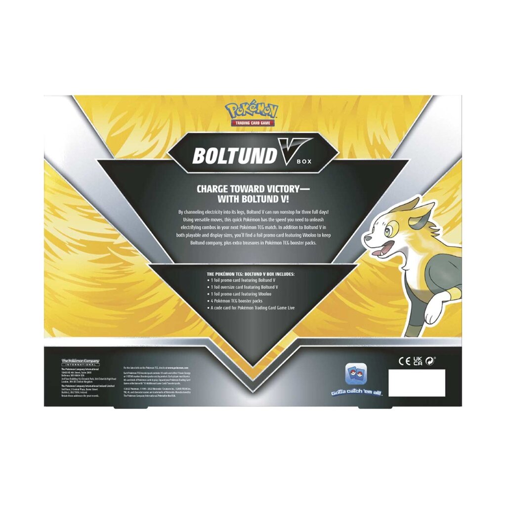 Pokemon TCG – Boltund V Box hind ja info | Lauamängud ja mõistatused | kaup24.ee