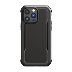 Ümbris Raptic X-Doria Fort Case iPhone 14 Pro must цена и информация | Чехлы для телефонов | kaup24.ee