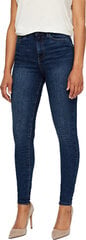 Naiste teksad Vero Moda Vmsophia HW Skinny Jeans Black Gacket, sinine hind ja info | Naiste teksad | kaup24.ee