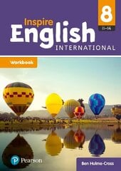 Inspire English International Year 8 Workbook цена и информация | Книги для подростков и молодежи | kaup24.ee