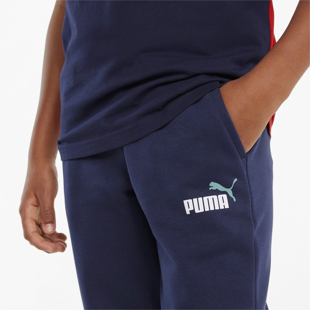 Laste dressipüksid Puma 586988*96, tumesinine hind ja info | Poiste püksid | kaup24.ee