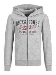 Jack & Jones laste dressipluus 12218049*01, helehall hind ja info | Poiste kampsunid, vestid ja jakid | kaup24.ee