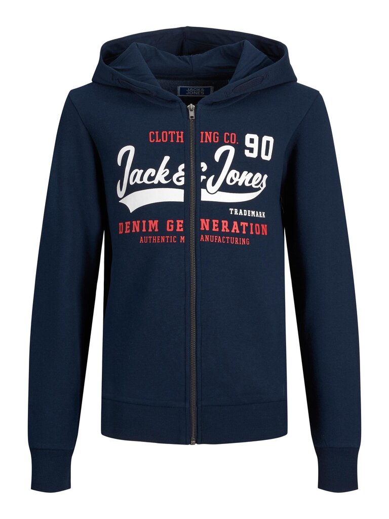 Jack & Jones laste dressipluus 12218049*02, tumesinine hind ja info | Poiste kampsunid, vestid ja jakid | kaup24.ee