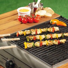 BBQ - metallvardad 24 cm (4 tk.) цена и информация | Аксессуары для гриля и барбекю | kaup24.ee