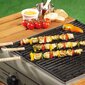 BBQ - metallvardad 24 cm (4 tk.) hind ja info | Grillitarvikud ja grillnõud | kaup24.ee