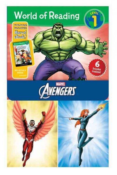 World of Reading Avengers Boxed Set: Level 1 hind ja info | Noortekirjandus | kaup24.ee