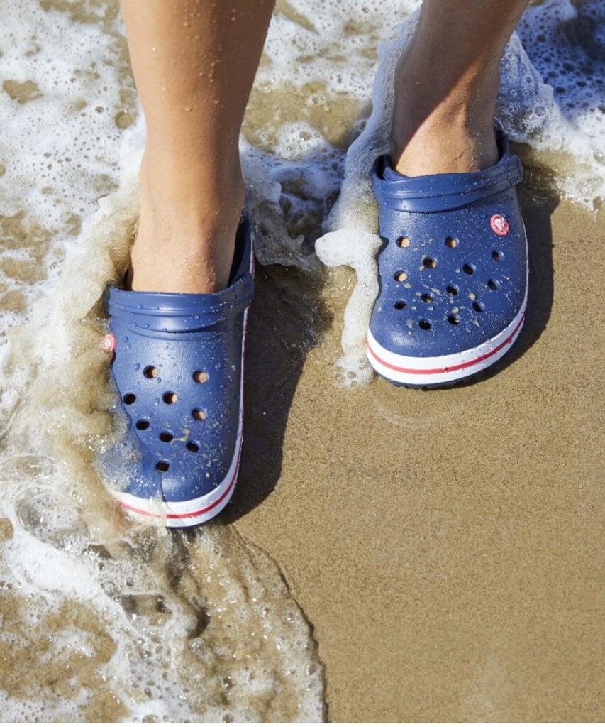 Crocs™ unisex jalatsid CROCBAND, tumesinine цена и информация | Naiste plätud ja sussid | kaup24.ee