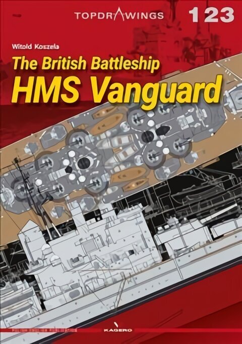 British Battleship HMS Vanguard цена и информация | Ajalooraamatud | kaup24.ee
