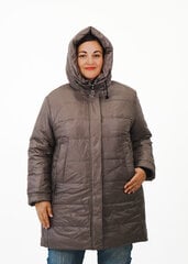 Naiste jope East Ocean, pruun цена и информация | Женские куртки | kaup24.ee