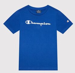 CHAMPION ДЕТСКАЯ ФУТБОЛКА 305365*BS025, ультрамарин 8054112599329 цена и информация | Рубашки для мальчиков | kaup24.ee