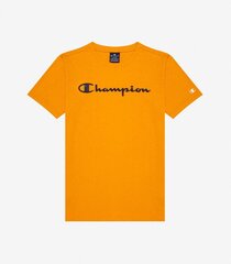 Champion laste T-särk 305365*YS113, kollane 8054112599510 hind ja info | Poiste särgid | kaup24.ee