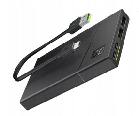 Akupank Power Bank 10000mAh kiirlaadimisega, 2 x USB Ultra Charge | 2x USB-C toiteallikas 18W hind ja info | Akupangad | kaup24.ee